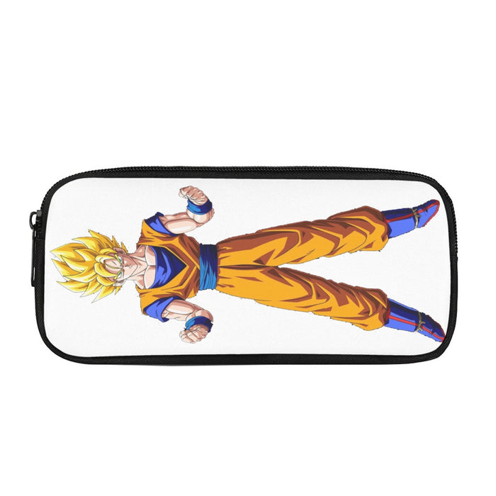 Goku Transformation Thunder Black Super Saiyan Pencil Bag