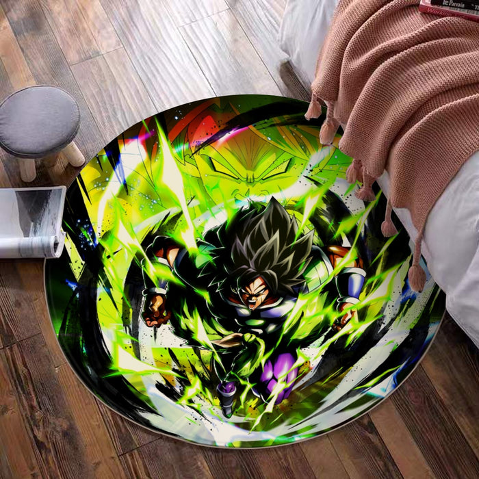 Dragon Ball Super Broly Round Mat