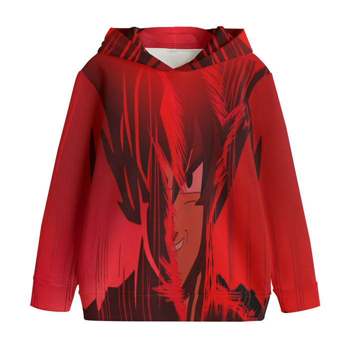 Dragon Ball Son Goku Portrait Japanese Anime Full Print Kids' Hoodie