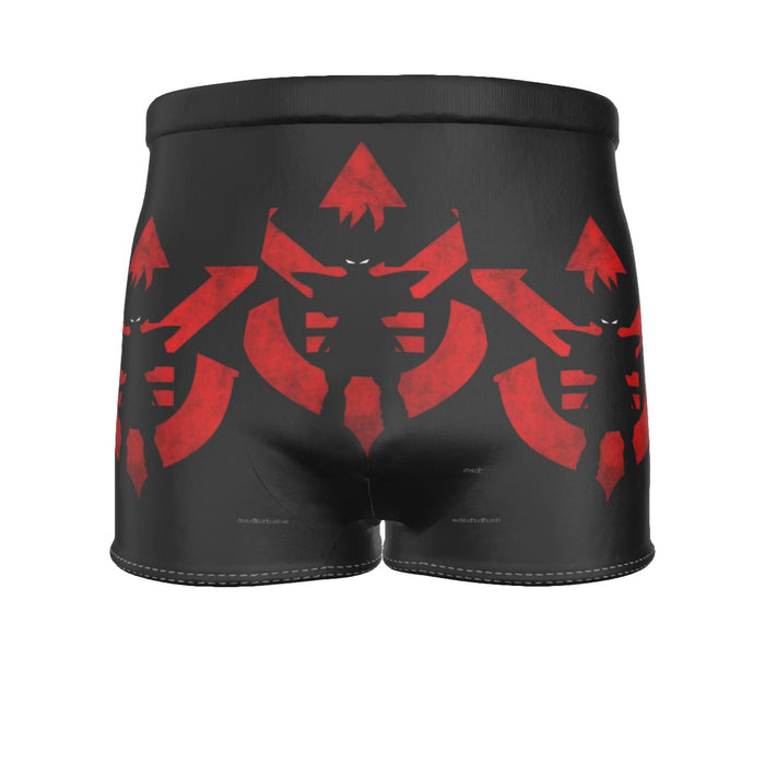 Dragon Ball Z Vegeta Shadow Cool Red Vegeta Symbol Men's Boxer Briefs