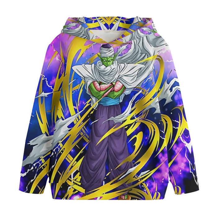 Dragon Ball Angry Piccolo Waiting Fight Aura Yellow Fashion Kids' Hoodie