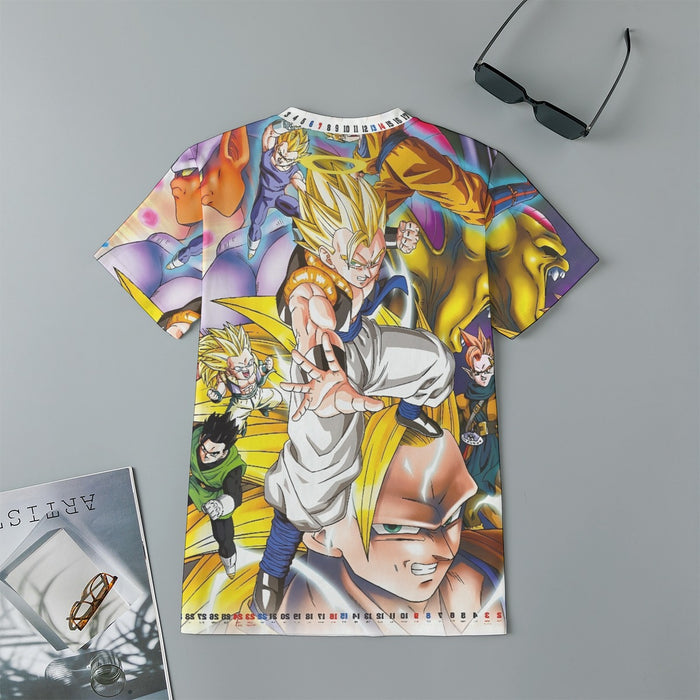 Dragon Ball Super Gogeta Super Saiyan Fusion Streetwear Design Kids T-Shirt