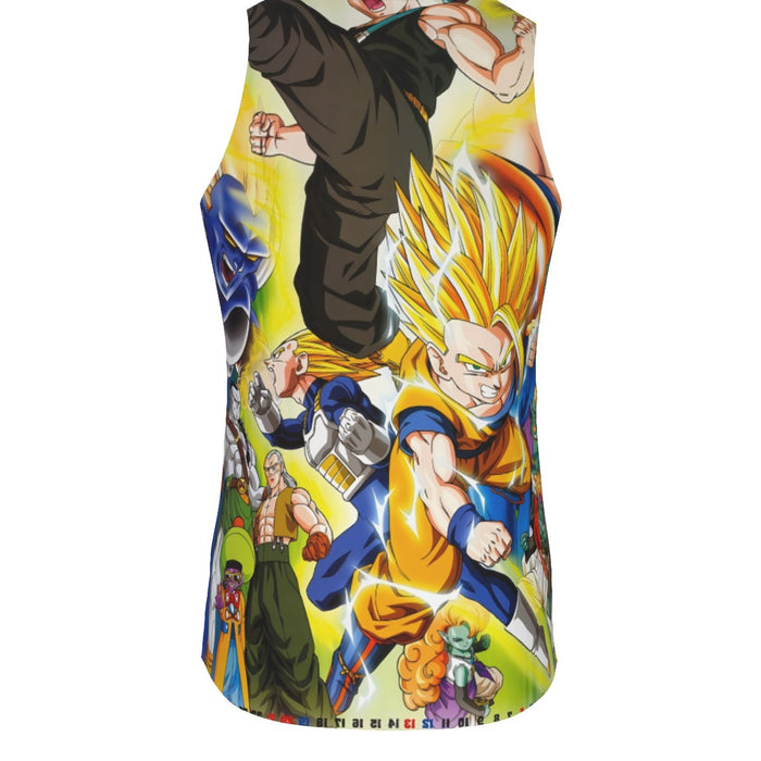 Dragon Ball Gohan Kid Super Saiyan Villain Vibrant Color Design  Tank Top