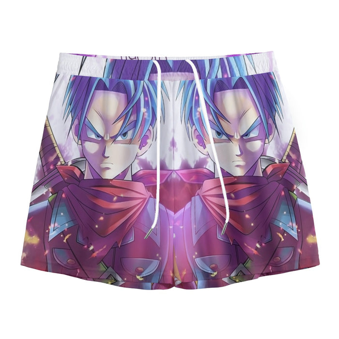 Future Trunks DBS Powerful Fighter Super Saiyan Cool Trendy Mesh Shorts