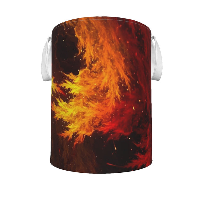 Dragon Ball Z Super Saiyan Orange Aura Dope Streetwear Laundry Basket