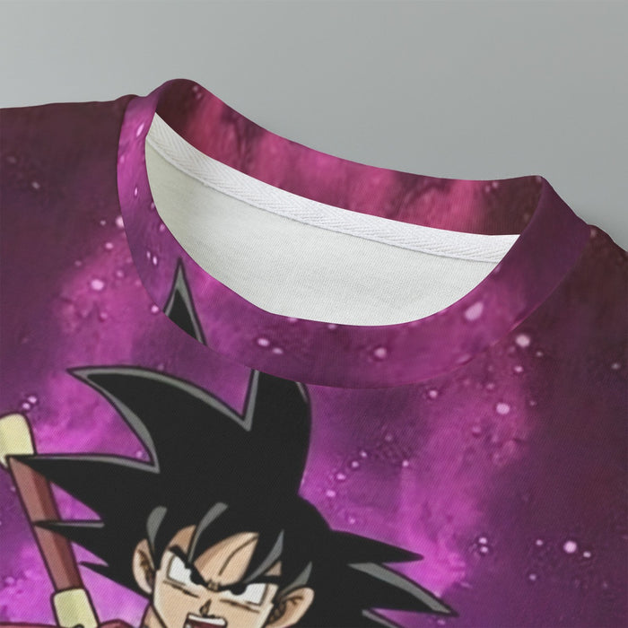 Dragon Ball Super Goku Black Future Saiyan Cool Casual Kids T-Shirt