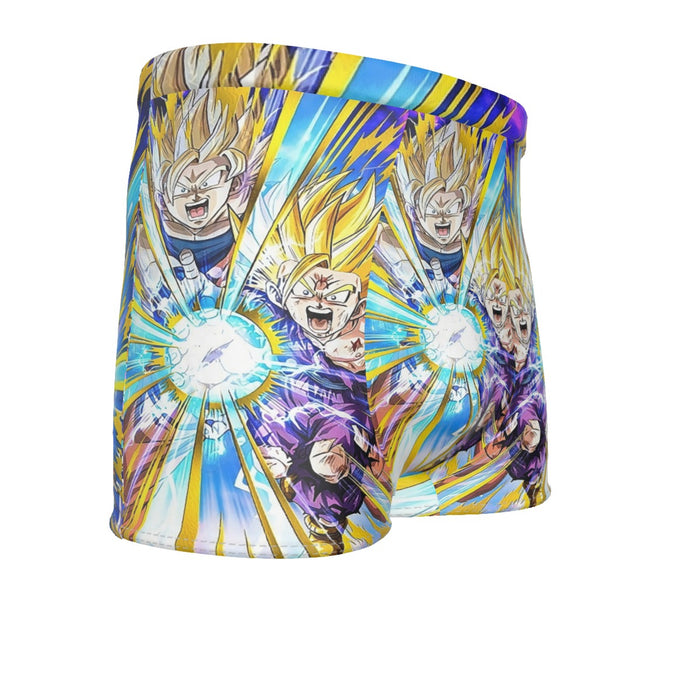 Dragon Ball Teen Gohan Dokkan Battle Super Saiyan 3 Cool Men's Boxer Briefs