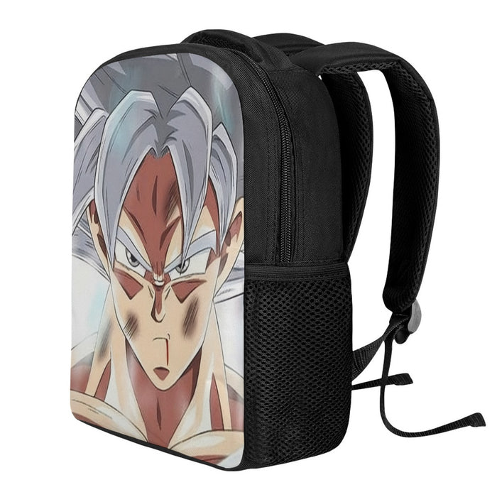 Awesome Ultra Instinct Silver Hair Goku DBZ Kids Backpack