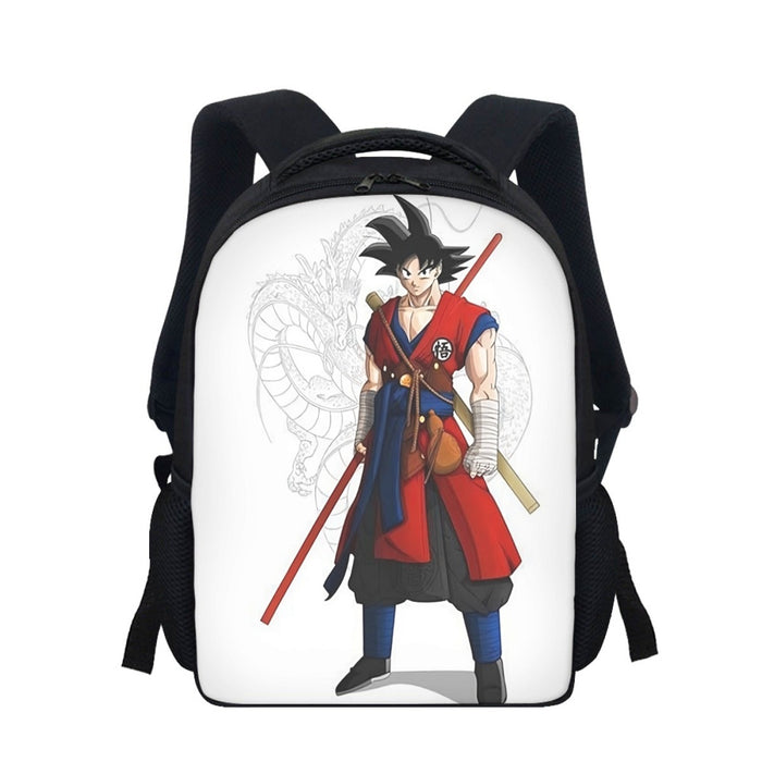 Dragon Ball Z Cool Adult Goku Fighter Attire Shenron Backpack