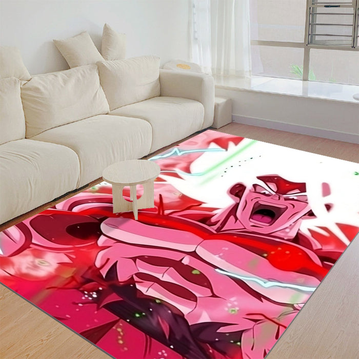 Goku Super Saiyan White Omni God Transformation Rug