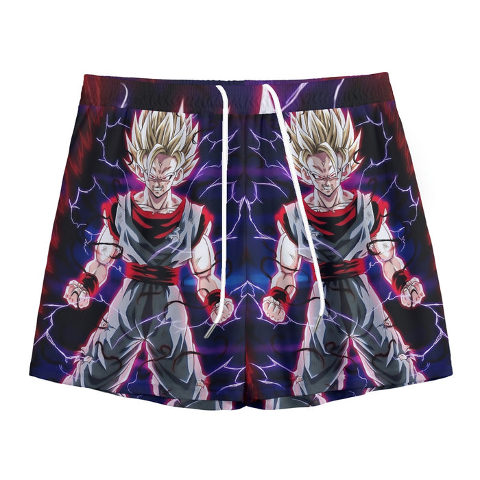 Dragon Ball Z  Super Saiyan Prince Vegeta Mesh Shorts