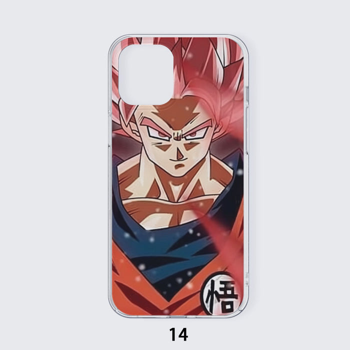 Dragon Ball Son Goku Super Saiyan Rose Portrait Cool Iphone 14 Case