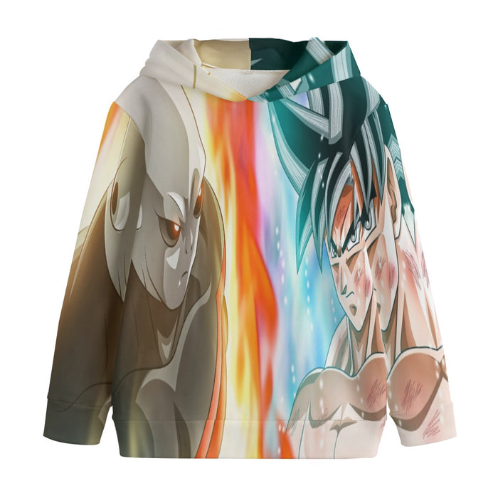 Dragon Ball Super Goku vs Jiren Overflowing Aura Kids' Hoodie