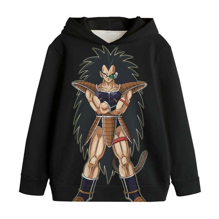 Dragon Ball Z Cool Saiyan Raditz Pride and Proud Kids' Hoodie