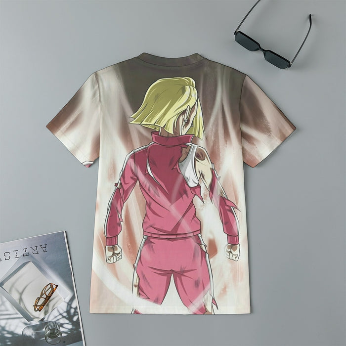 Dragon Ball Android 18 Ultra Instinct Epic Streetwear Kids T-Shirt