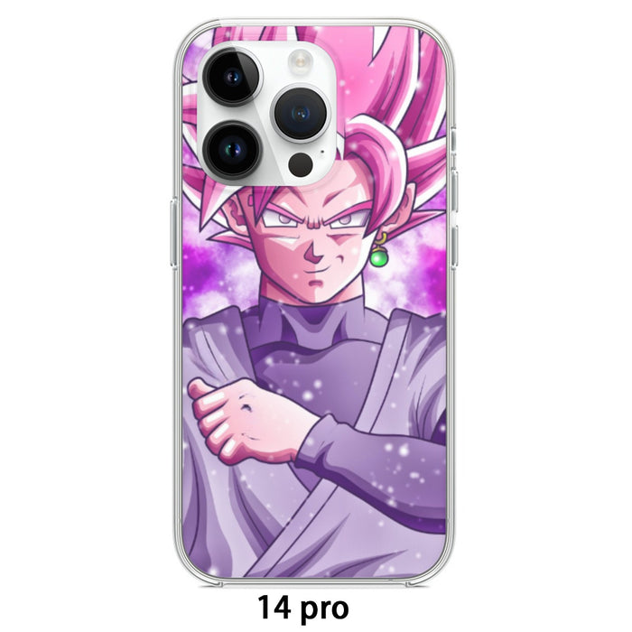 Dragon Ball DBZ Goku Black Rose Galaxy Fantasy Amazing Iphone 14 Case