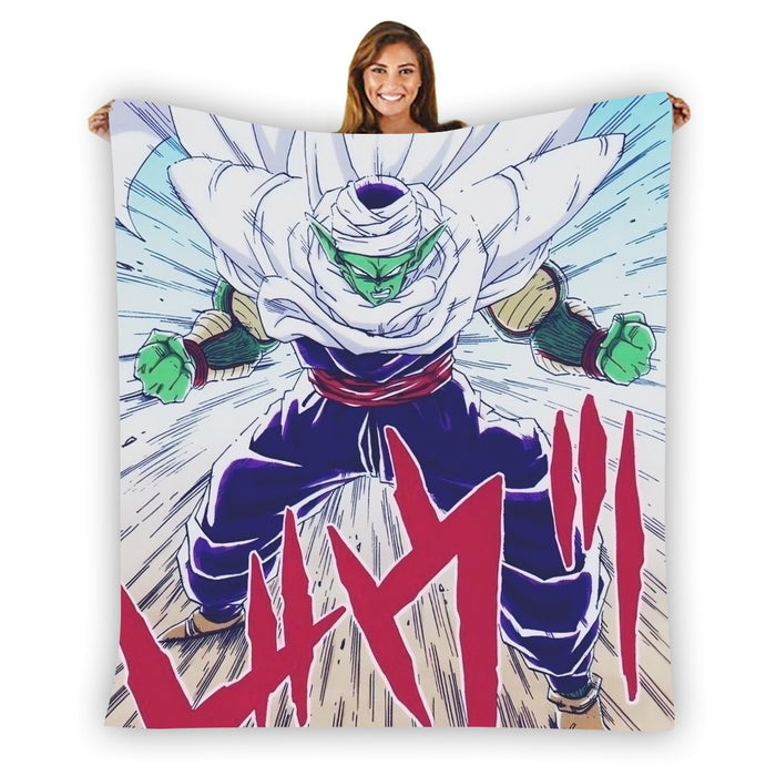 DBZ Evil King Piccolo Release Power Final Battle Fashion Blanket