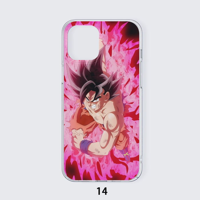 Dragon Ball Super Bruised Goku Red Kaioken Streetwear Iphone 14 Case