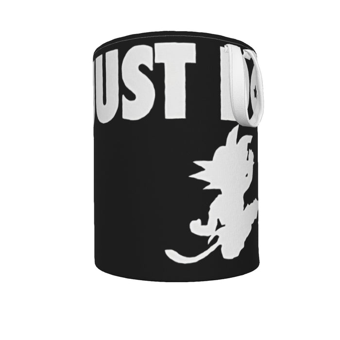 Just Do It Slogan Dragon Ball Kid Goku Dope Black Laundry Basket