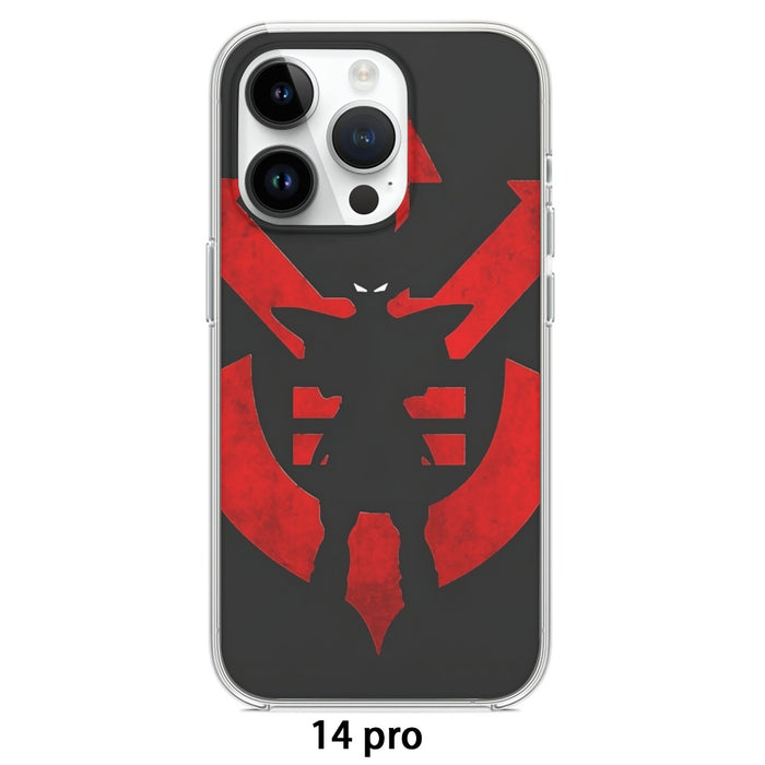 Dragon Ball Z Vegeta Shadow Cool Red Vegeta Symbol Iphone 14 Case