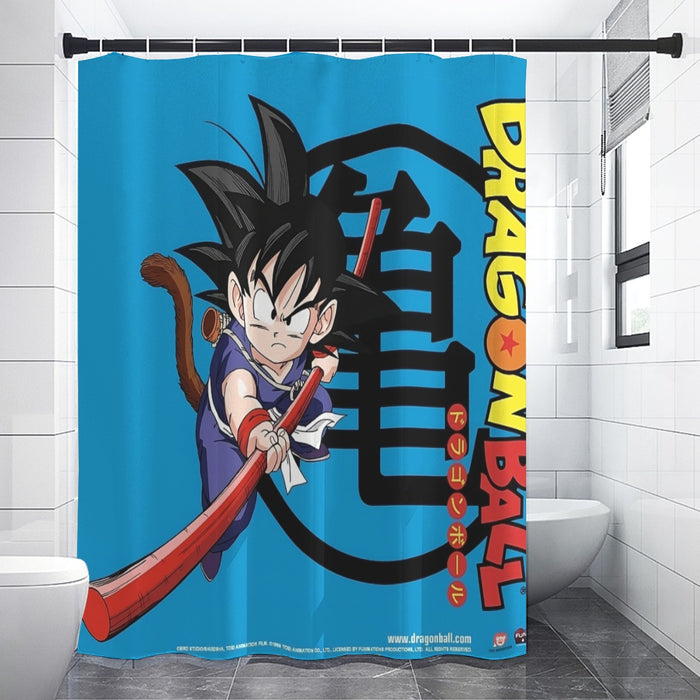 Young Goku Shower Curtain