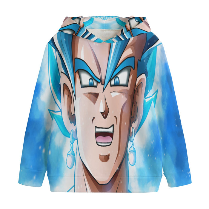 Dragon Ball Vegito Portrait Full Print Cool Design Kids' Hoodie