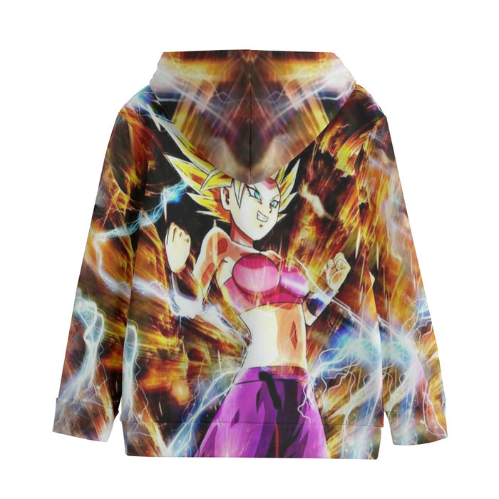 Dragon Ball Super Caulifla Super Saiyan 2 Epic Casual Kids' Hoodie