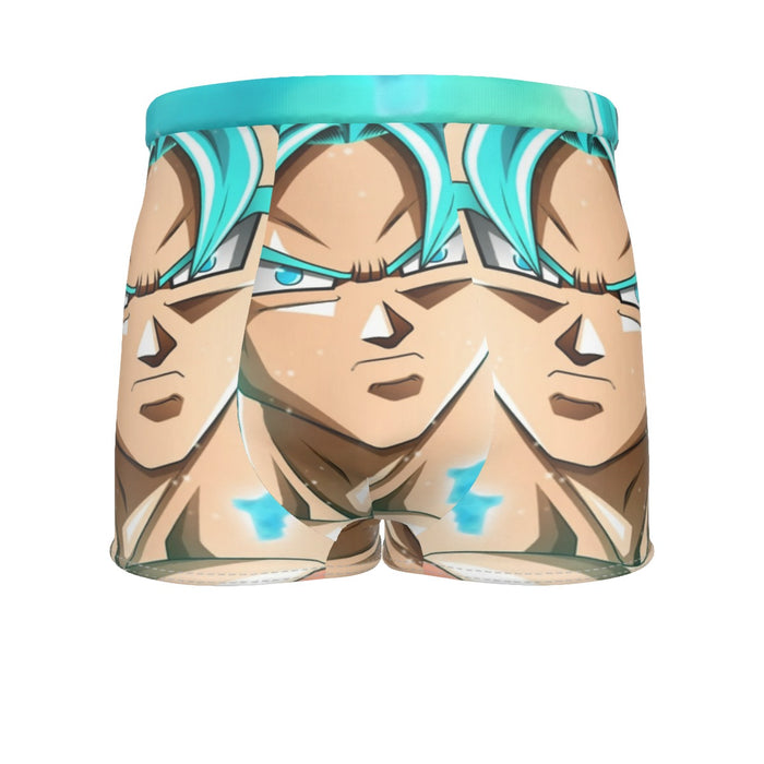 Dragon Ball Super Vegito Blue Super Saiyan Cool 3D Men's Boxer Briefs