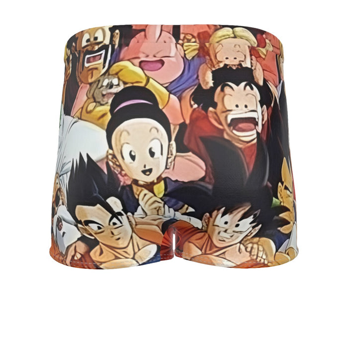 Dragon Ball Z Dragon Ball Characters Happiness Design Men's Boxer Briefs