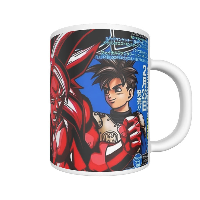 Japan Magazine Full Cover Gogeta Heroe SSJ4 Stylish 3D Mug