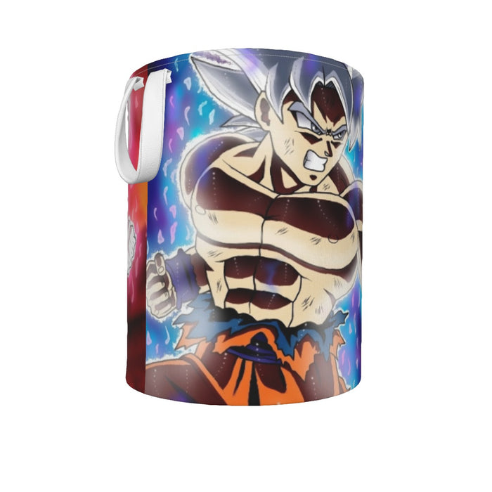 Dragon Ball Super Goku vs Jiren Fierce Battle Full Print Laundry Basket