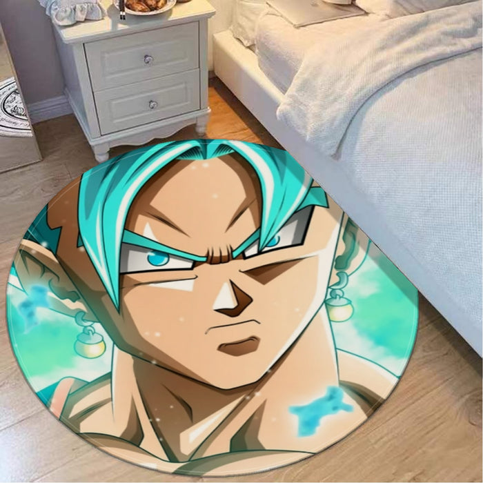 Dragon Ball Super Vegito Blue Super Saiyan Cool 3D Round Mat