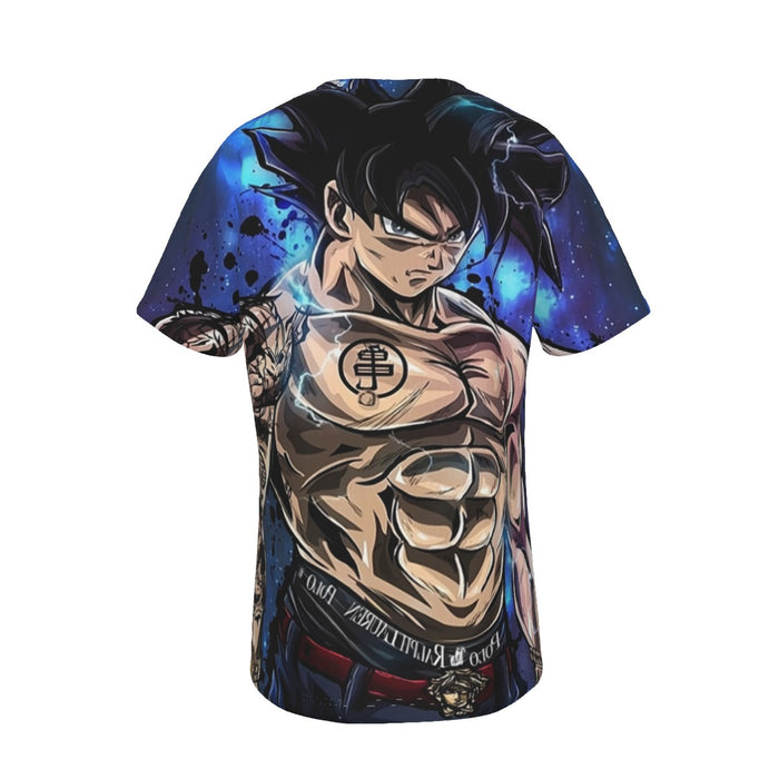 Thugged out Goku UI Comfortable Dragon Ball T-Shirt