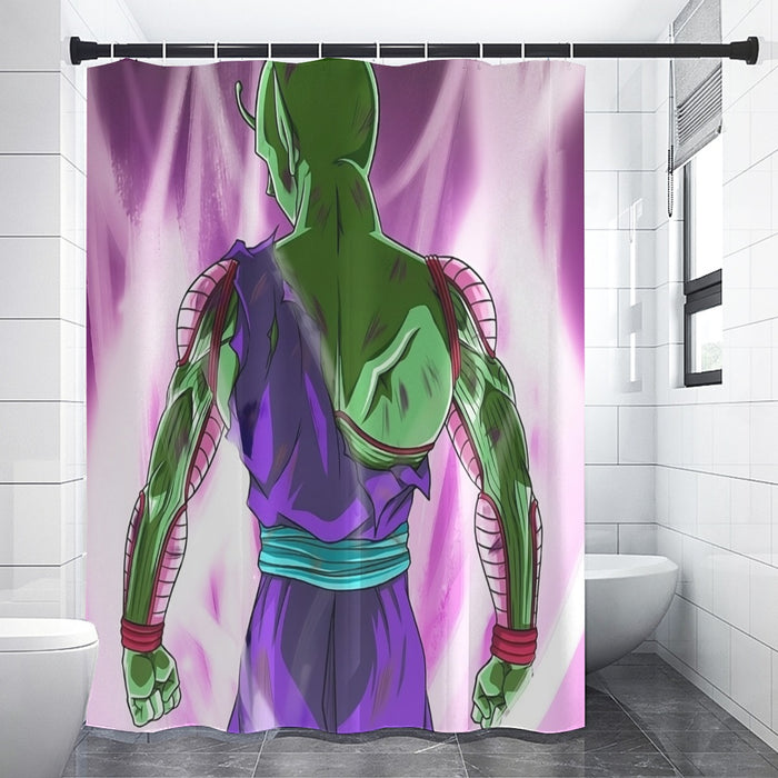 Dragon Ball Super Piccolo Ultra Instinct Cool Casual Shower Curtain