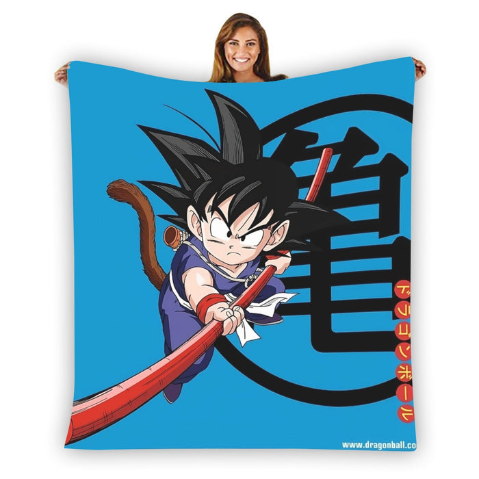 Young Goku Blanket