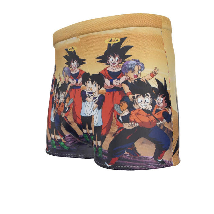 Dragon Ball Son Goku Happy Family Men's Boxer Briefs