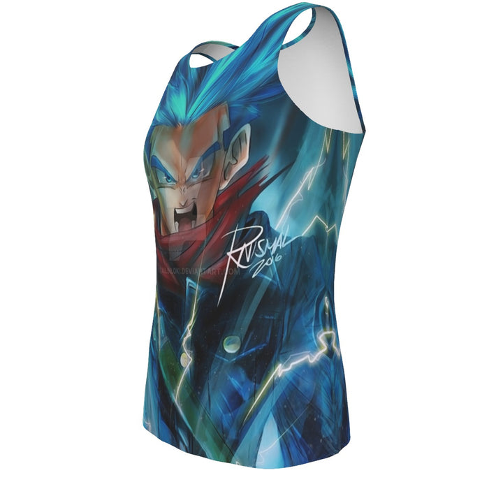 Dragon Ball Super Future Trunks Rage Tank Top