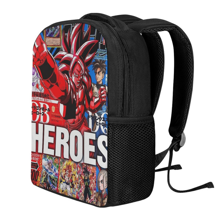Japan Magazine Full Cover Gogeta Heroe SSJ4 Stylish 3D Backpack
