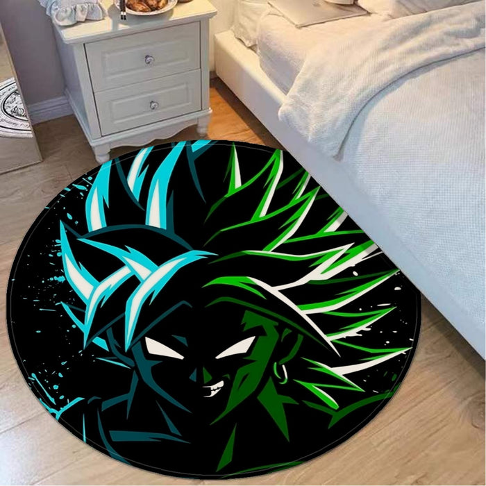 Dragon Ball Super Super Broly Round Mat