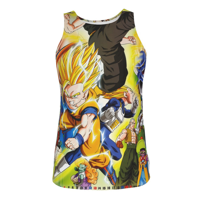 Dragon Ball Gohan Kid Super Saiyan Villain Vibrant Color Design  Tank Top