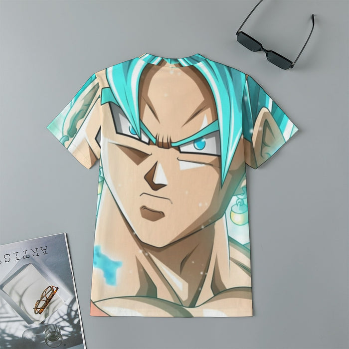 Dragon Ball Super Vegito Blue Super Saiyan Cool 3D Kids T-Shirt