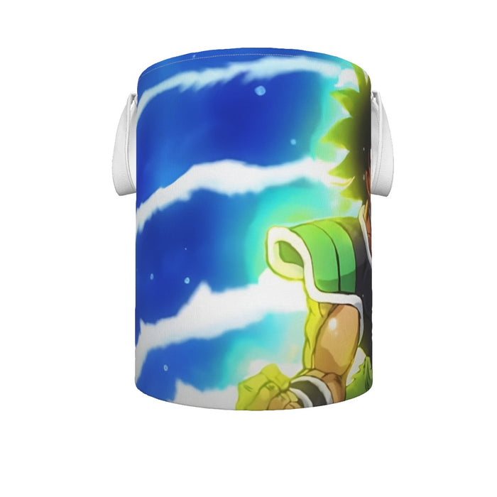 Dragon Ball Z Broly Wearing His Control Mechanism Laundry Basket