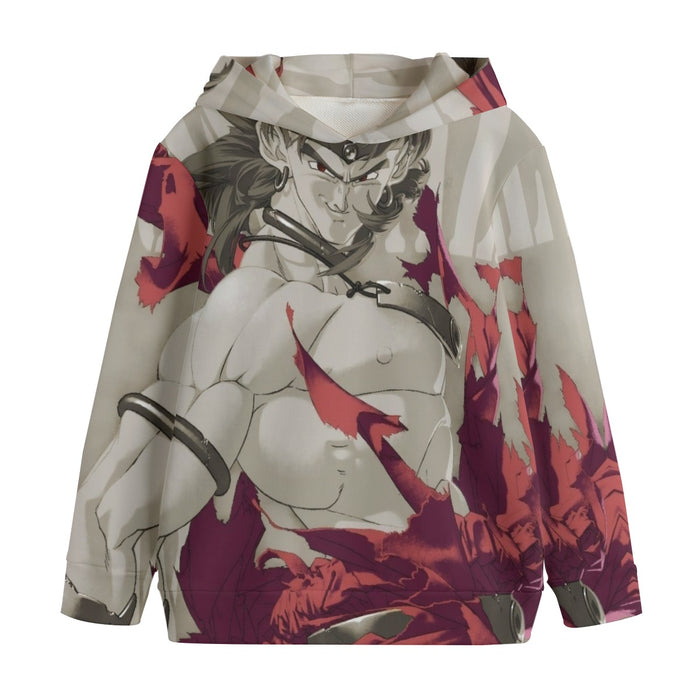 Dragon Ball Legendary Super Saiyan Broly Dope Gray Kids' Hoodie