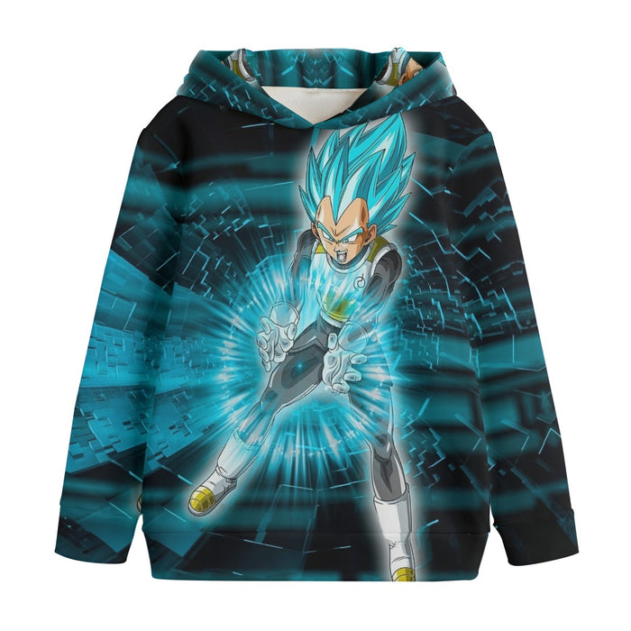 Dragon Ball Super Vegeta Blue Double Galick Gun Epic Kids' Hoodie