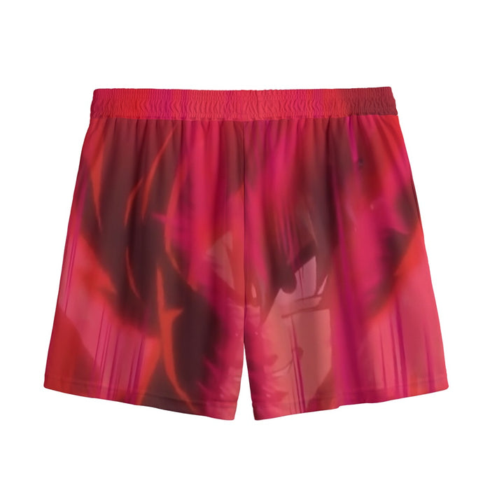 Dragon Ball Super Goku Red Kaioken Super Saiyan Epic Mesh Shorts