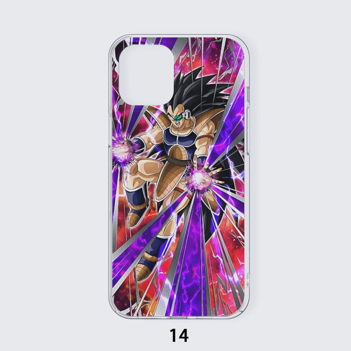 Dragon Ball Z Vibrant Saiyan Raditz Radiant Light Iphone 14 Case