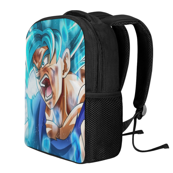 Dragon Ball Goku Blue Kaioken Ultra Instinct Epic 3D Backpack