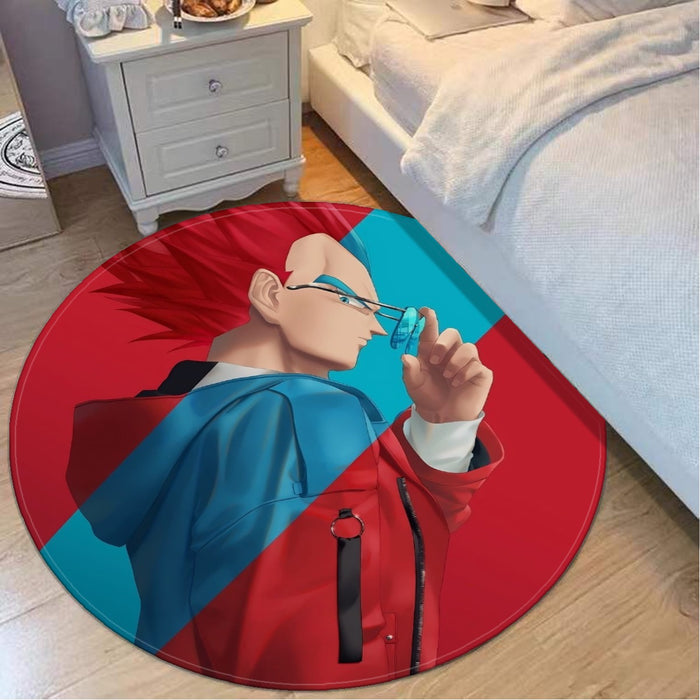 Cool Vegeta Businessman Design Dragon Ball Z Round Mat