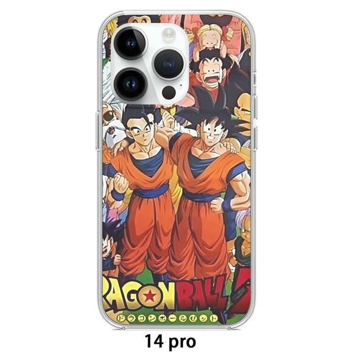 Dragon Ball Z Dragon Ball Characters Happiness Design Iphone 14 Case