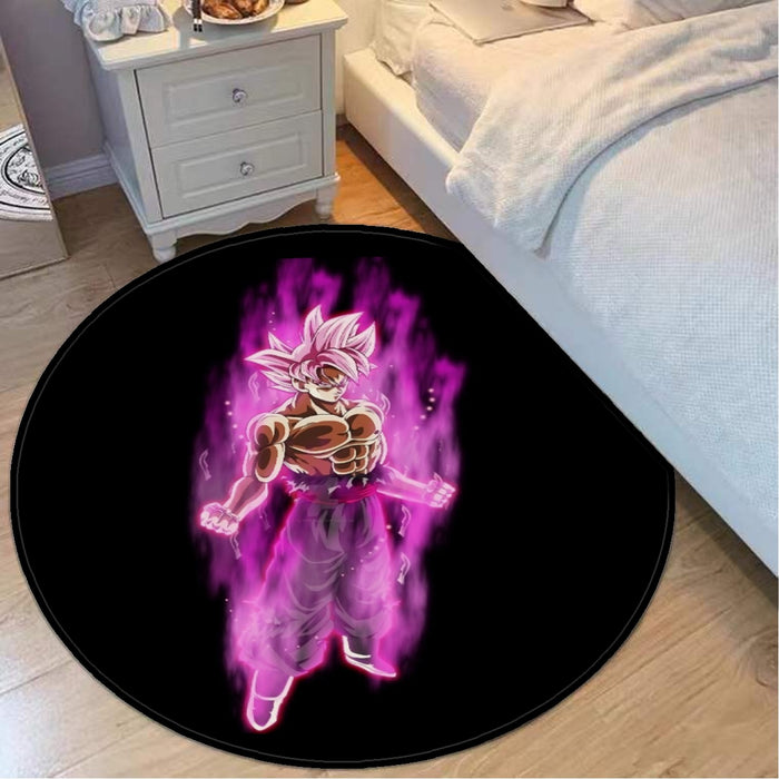 Awesome Goku Black Dragon Ball Z Kids Round Mat